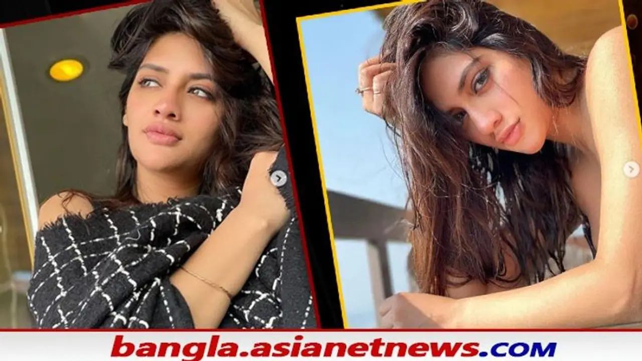 Nusrat Jahan : হাতের ফাঁক দিয়ে শরীরী ভাঁজের উঁকি, লিপ সার্জারি নিয়ে কটাক্ষ নুসরতকে