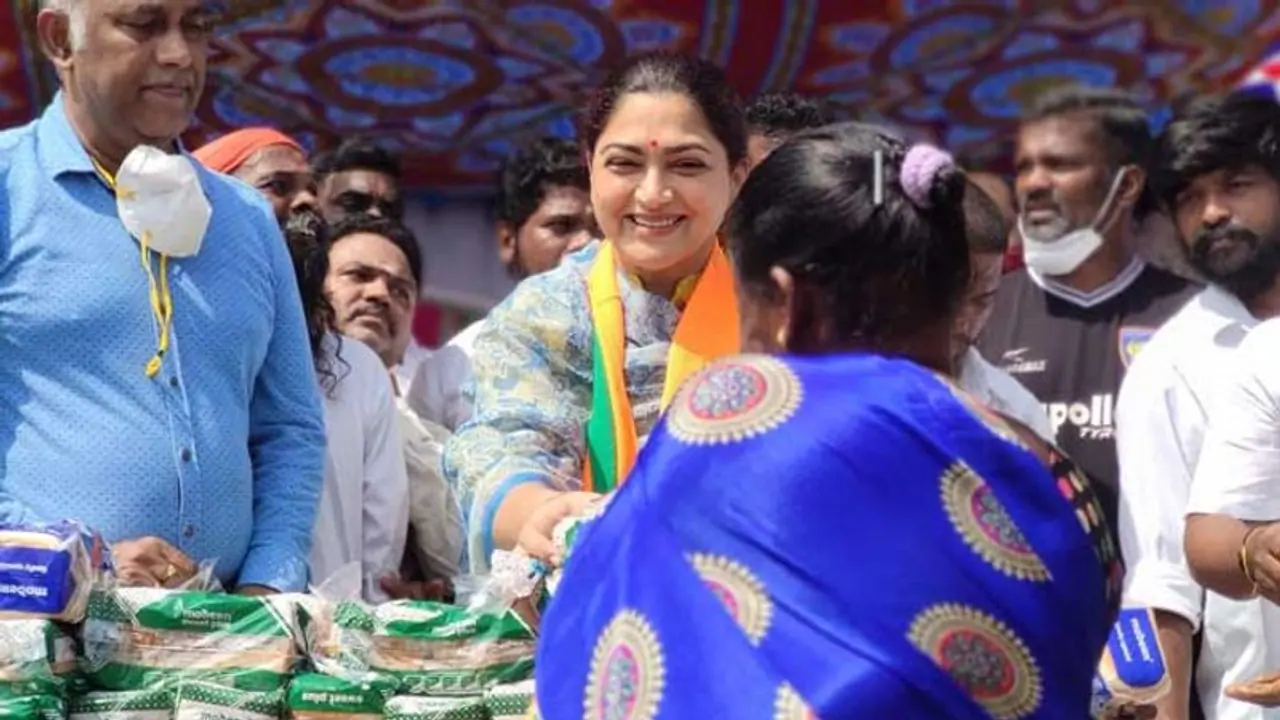 " நானும் முஸ்லிம்தான்.. நான் ஹிஜாப் போட்டதே இல்லை "..? குஷ்பு தாறுமாறு விளக்கம்.