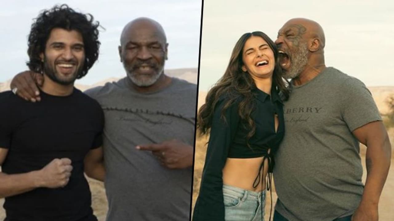 Vijay Deverakonda, Ananya Panday posing with Mike Tyson, enjoying Indian food and more