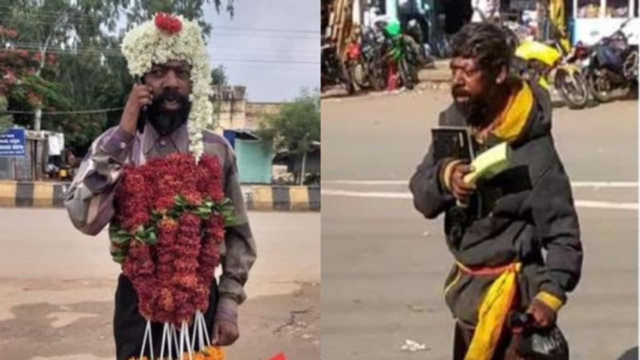 Karnataka beggar: 'এক টাকার ভিক্ষুক'এর মৃত্যু, শেষযাত্রায় সামিল হাজার হাজার মানুষ Karnataka beggar: 'এক টাকার ভিক্ষুক'এর মৃত্যু, শেষযাত্রায় সামিল হাজার হাজার মানুষ