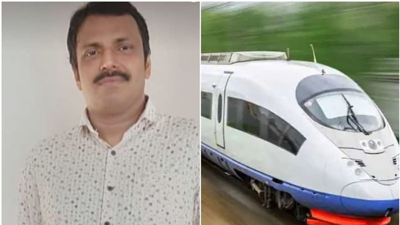 Silverline Rail| 'പാളം തെറ്റിയ വികസനം'; സിൽവർ ലൈൻ റെയിലിനെതിരെ പന്ന്യൻ രവീന്ദ്രന്റെ മകൻ Silverline Rail| 'പാളം തെറ്റിയ വികസനം'; സിൽവർ ലൈൻ റെയിലിനെതിരെ പന്ന്യൻ രവീന്ദ്രന്റെ മകൻ