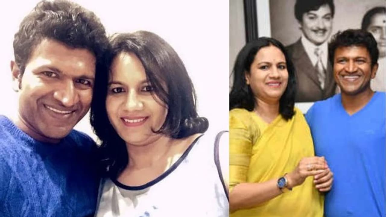 Puneeth Rajkumar|'ആളുകള്‍ അപ്പുവിന്റെ പാത പിന്തുടരുന്നത് കാണുമ്പോൾ കണ്ണുനനയുന്നു'; പുനീതിന്റെ ഭാര്യ