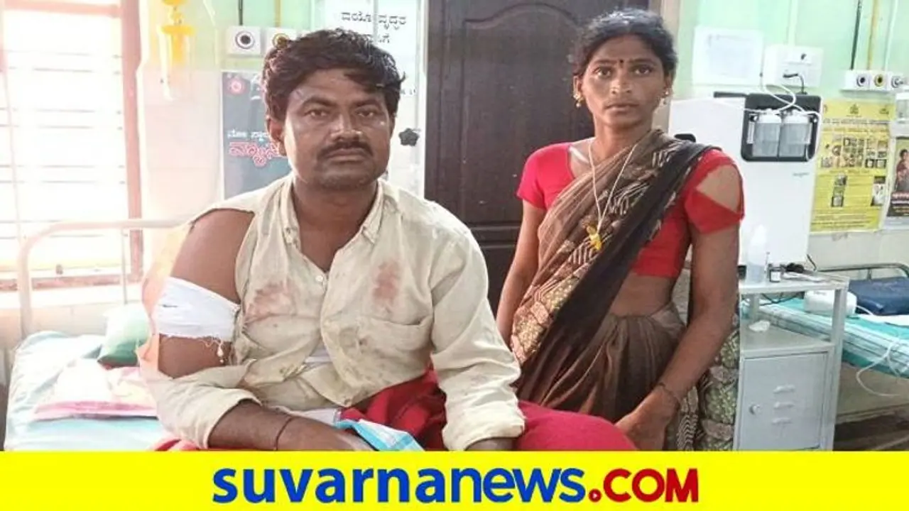 Koppal| ಸಾಲದ ಹಣಕ್ಕಾಗಿ ರೈತನ ಪತ್ನಿ ಹೊತ್ತೊಯ್ಯಲು ಯತ್ನ Koppal| ಸಾಲದ ಹಣಕ್ಕಾಗಿ ರೈತನ ಪತ್ನಿ ಹೊತ್ತೊಯ್ಯಲು ಯತ್ನ