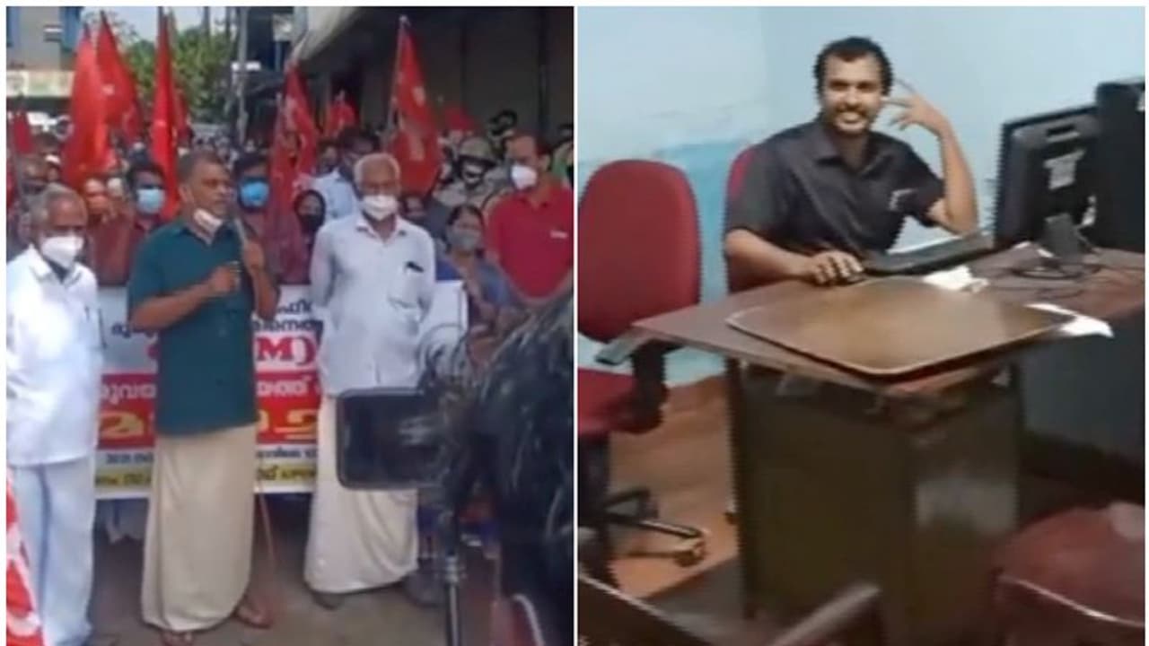 രാത്രിയിലെ ഫയൽ നോട്ടത്തിൽ ലീ​ഗിനെതിരെ പ്രതിഷേധം; സിപിഎം നേതാവിന്റെ അസഭ്യപ്രയോ​ഗം, പെരുവയലിൽ സംഘർഷ സാധ്യത