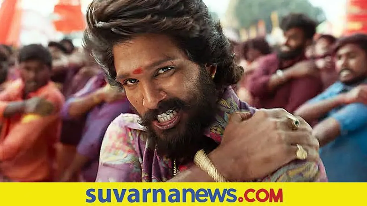 pushpa: 'ಏ ಮಗಾ ಇದು ನನ್ನ ಜಾಗ' ಎಂದು ಅಬ್ಬರಿಸಿದ ಅಲ್ಲು ಅರ್ಜುನ್