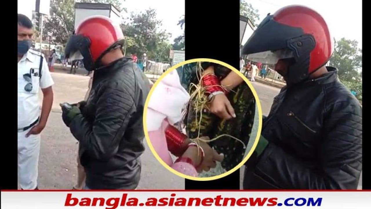 Tiljala: হাত বেঁধে নিয়ে কলকাতার রাস্তা দিয়ে ছুটছিল বাইক, পুলিশ ধরতেই কান্না ২ কিশোরীর Tiljala: হাত বেঁধে নিয়ে কলকাতার রাস্তা দিয়ে ছুটছিল বাইক, পুলিশ ধরতেই কান্না ২ কিশোরীর