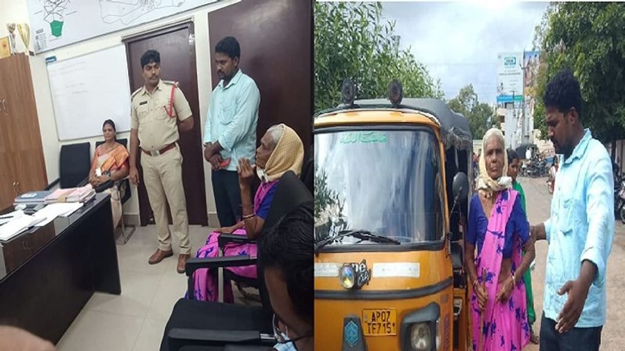 ఆత్మ హత్య చేసుకోవాలనుకున్న వృద్ధురాలిని కాపాడిన ఆటో డ్రైవర్ కరిముల్లా (వీడియో) ఆత్మ హత్య చేసుకోవాలనుకున్న వృద్ధురాలిని కాపాడిన ఆటో డ్రైవర్ కరిముల్లా (వీడియో)