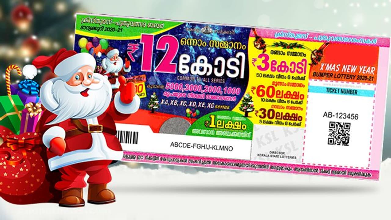Christmas New Year Bumper BR 83 : ആര്‍ക്കാകും 12കോടി ? ക്രിസ്തുമസ് പുതുവത്സര ബമ്പർ നറുക്കെടുപ്പ് ഇന്ന്