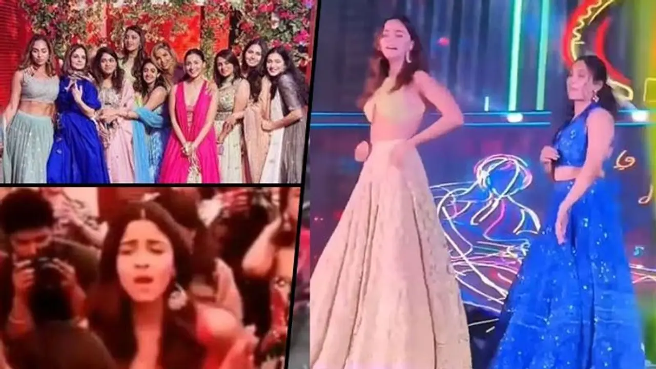 Watch: Alia Bhatt turns 'Jalebi bai'; dances at Anushka Ranjan and Aditya Seal's sangeet