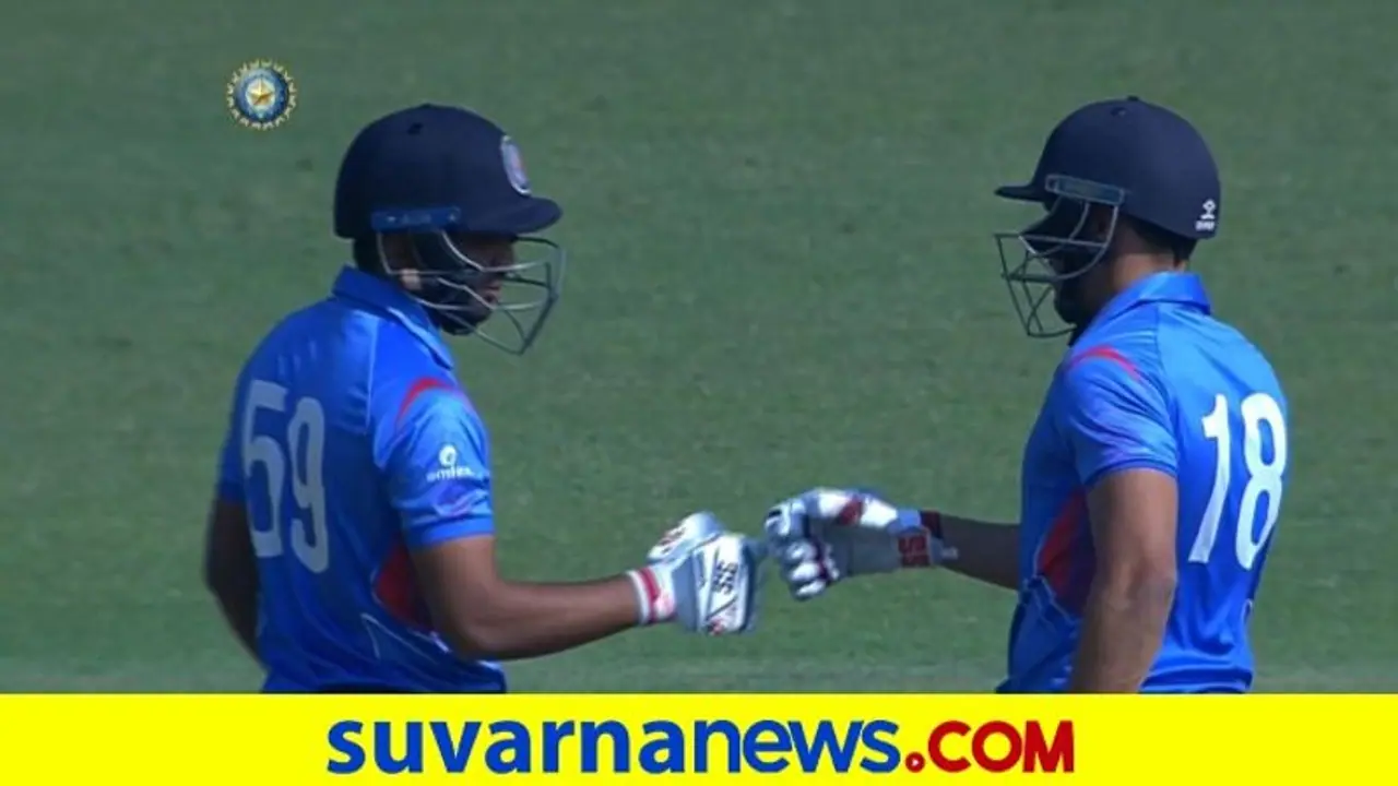 Syed Mushtaq Ali Trophy Final: ಮನೋಹರ್ ಮಿಂಚು, ತಮಿಳುನಾಡಿಗೆ ಸ್ಪರ್ಧಾತ್ಮಕ ಗುರಿ ನೀಡಿದ ಕರ್ನಾಟಕ Syed Mushtaq Ali Trophy Final: ಮನೋಹರ್ ಮಿಂಚು, ತಮಿಳುನಾಡಿಗೆ ಸ್ಪರ್ಧಾತ್ಮಕ ಗುರಿ ನೀಡಿದ ಕರ್ನಾಟಕ