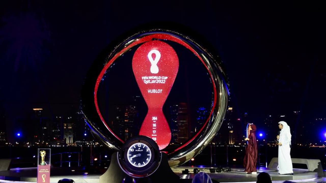 FIFA World Cup 2022: Qatar unveils official countdown clock with a year to go FIFA World Cup 2022: Qatar unveils official countdown clock with a year to go
