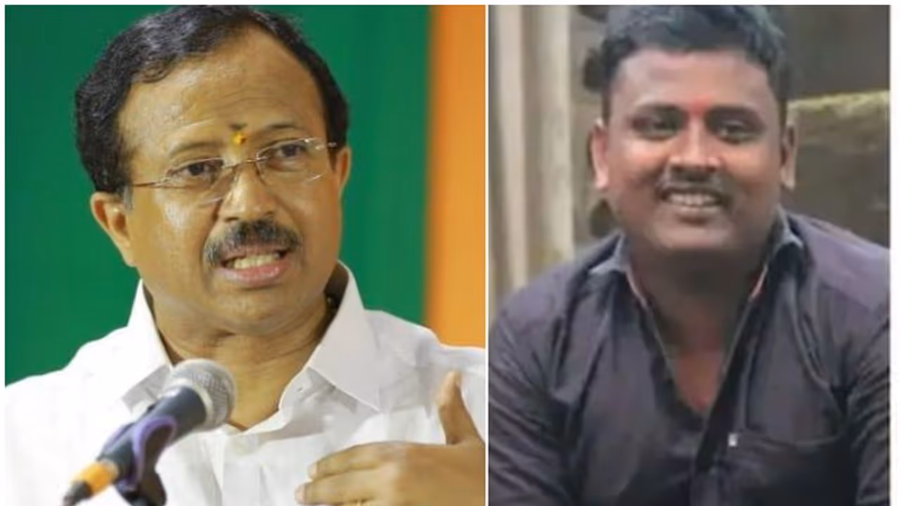 RSS worker Murder|ആർഎസ്എസ് പ്രവർത്തകന്റെ കൊലപാതകം; പിണറായിയുടെ പൊലീസിന് കൈ വിറയ്ക്കുന്നുവെന്ന് വി മുരളീധരൻ RSS worker Murder|ആർഎസ്എസ് പ്രവർത്തകന്റെ കൊലപാതകം; പിണറായിയുടെ പൊലീസിന് കൈ വിറയ്ക്കുന്നുവെന്ന് വി മുരളീധരൻ