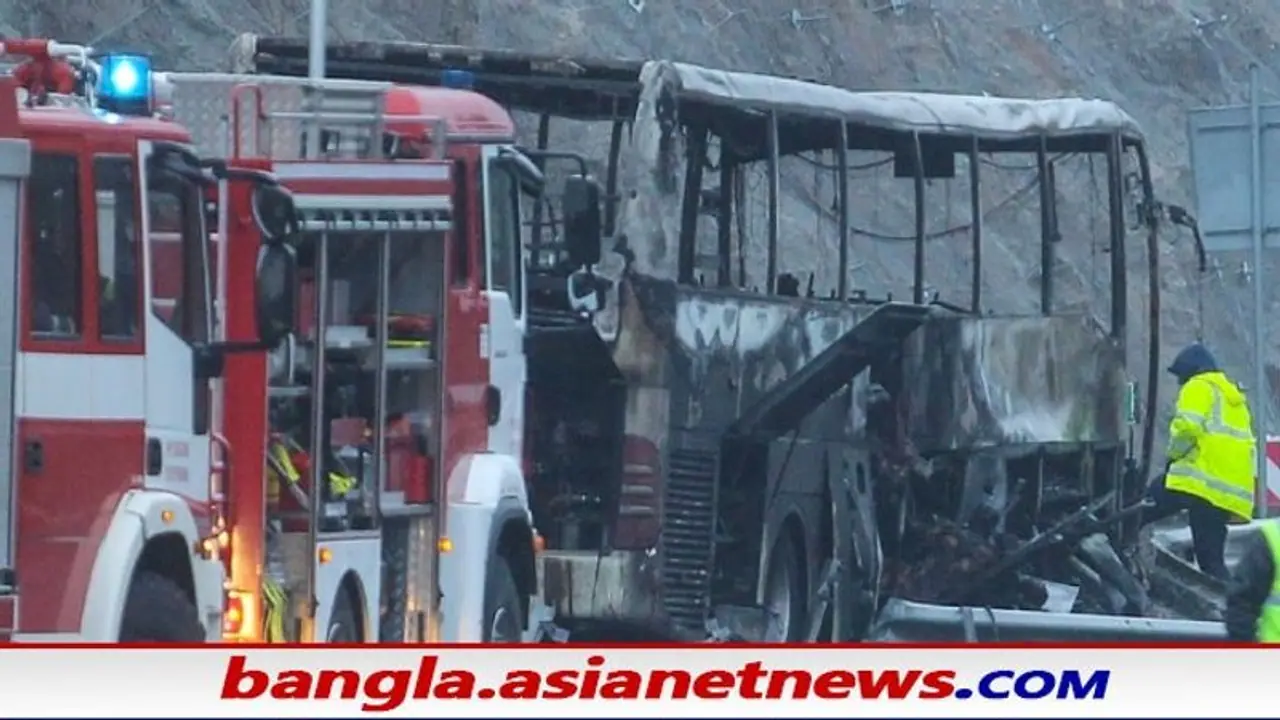 Bulgaria witnesses worst bus crash: 12 children killed among 45 Bulgaria witnesses worst bus crash: 12 children killed among 45