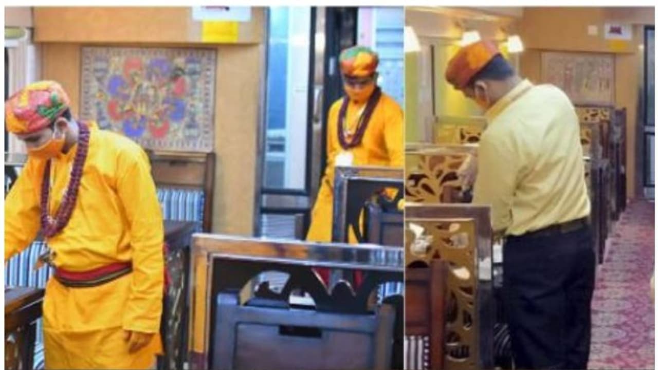 Ramayan express : സന്ന്യാസിമാരുടെ എതിര്‍പ്പ്; രാമായണ്‍ എക്‌സ്പ്രസിലെ ജീവനക്കാര്‍ക്ക് കാവി യൂണിഫോം ഒഴിവാക്കി