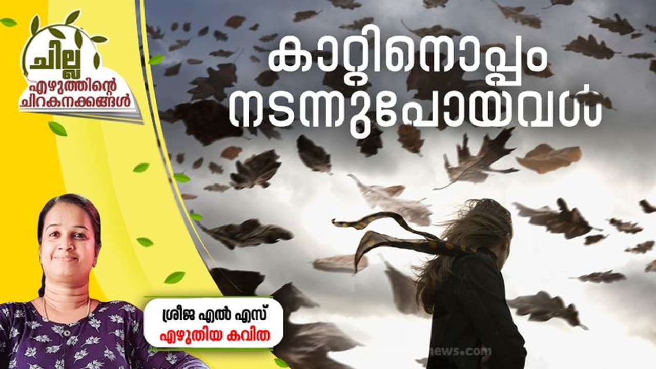 കാറ്റിനൊപ്പം നടന്നുപോയവള്, ശ്രീജ എല് എസ് എഴുതിയ കവിത കാറ്റിനൊപ്പം നടന്നുപോയവള്, ശ്രീജ എല് എസ് എഴുതിയ കവിത