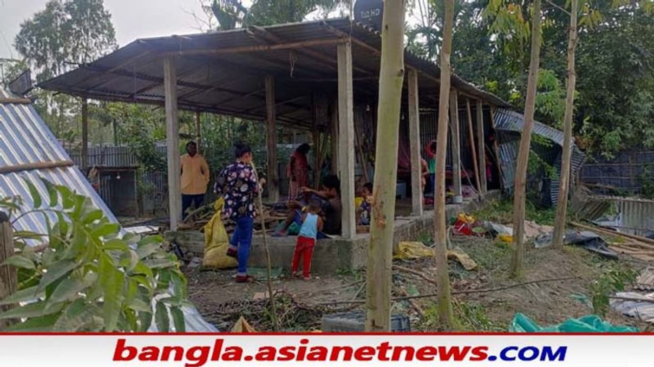 Elephant attack এক বাড়িতেই হামলা ৪০ দামালের, ভাঙা বাড়িতেই দিন কাটাচ্ছে দিন মজুরের পরিবার Elephant attack এক বাড়িতেই হামলা ৪০ দামালের, ভাঙা বাড়িতেই দিন কাটাচ্ছে দিন মজুরের পরিবার
