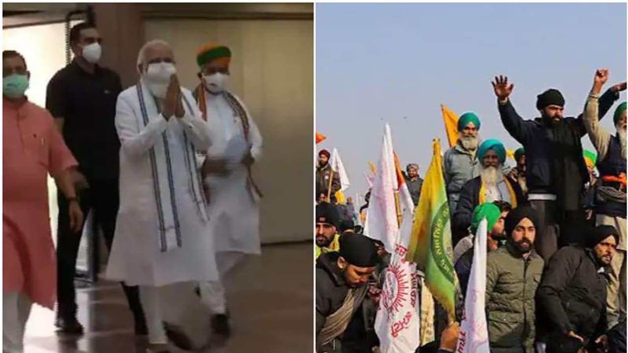 Farm Laws : കാർഷിക നിയമങ്ങള് പിൻവലിക്കാൻ കേന്ദ്രമന്ത്രിസഭ; താങ്ങുവിലയിൽ കർഷക അനുകൂല തീരുമാനവുമുണ്ടായേക്കും Farm Laws : കാർഷിക നിയമങ്ങള് പിൻവലിക്കാൻ കേന്ദ്രമന്ത്രിസഭ; താങ്ങുവിലയിൽ കർഷക അനുകൂല തീരുമാനവുമുണ്ടായേക്കും