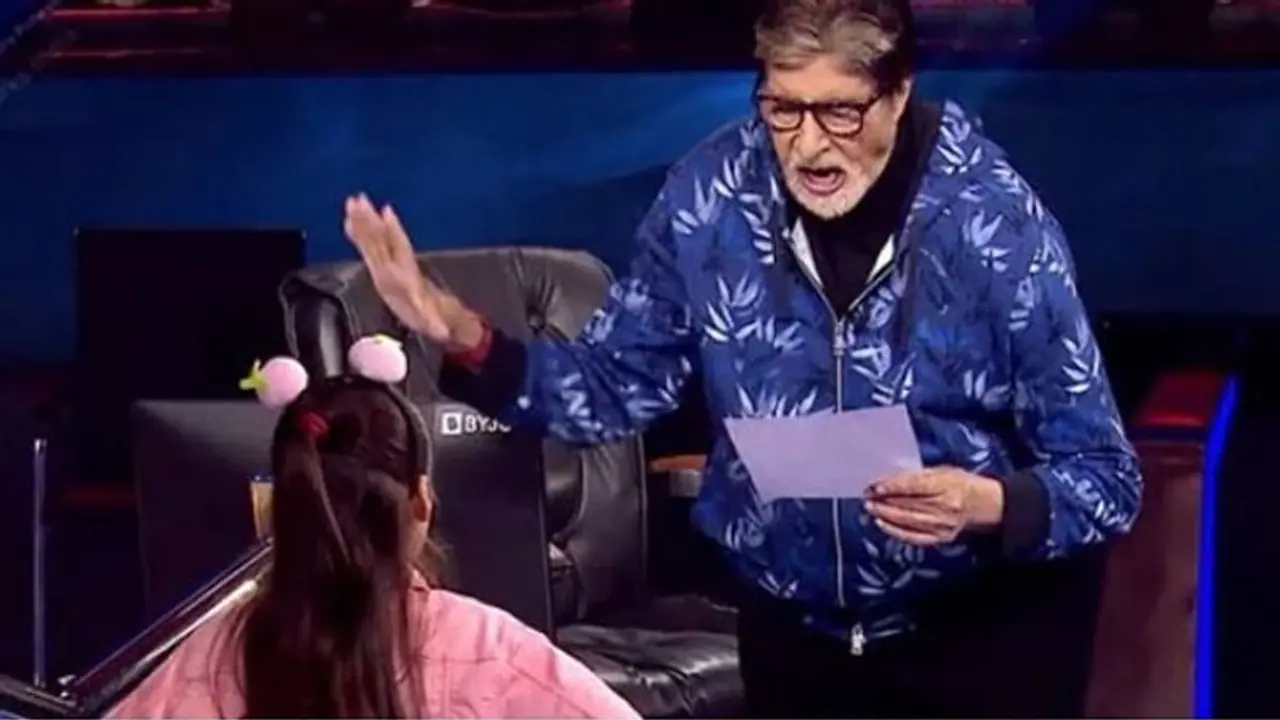 KBC के सेट पर 9 साल की बच्ची ने Amitabh Bachchan के साथ की एक्टिंग, बिग बी हुए हैरान KBC के सेट पर 9 साल की बच्ची ने Amitabh Bachchan के साथ की एक्टिंग, बिग बी हुए हैरान