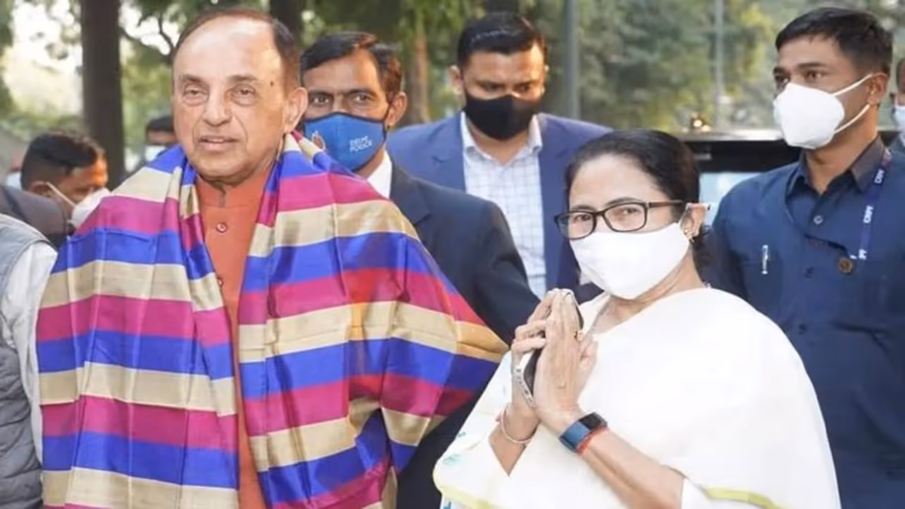 மம்தா பானர்ஜி ரூட் எடுக்கும் சு.சுவாமி… பரபரக்கும் பாஜக வட்டாரம்!!