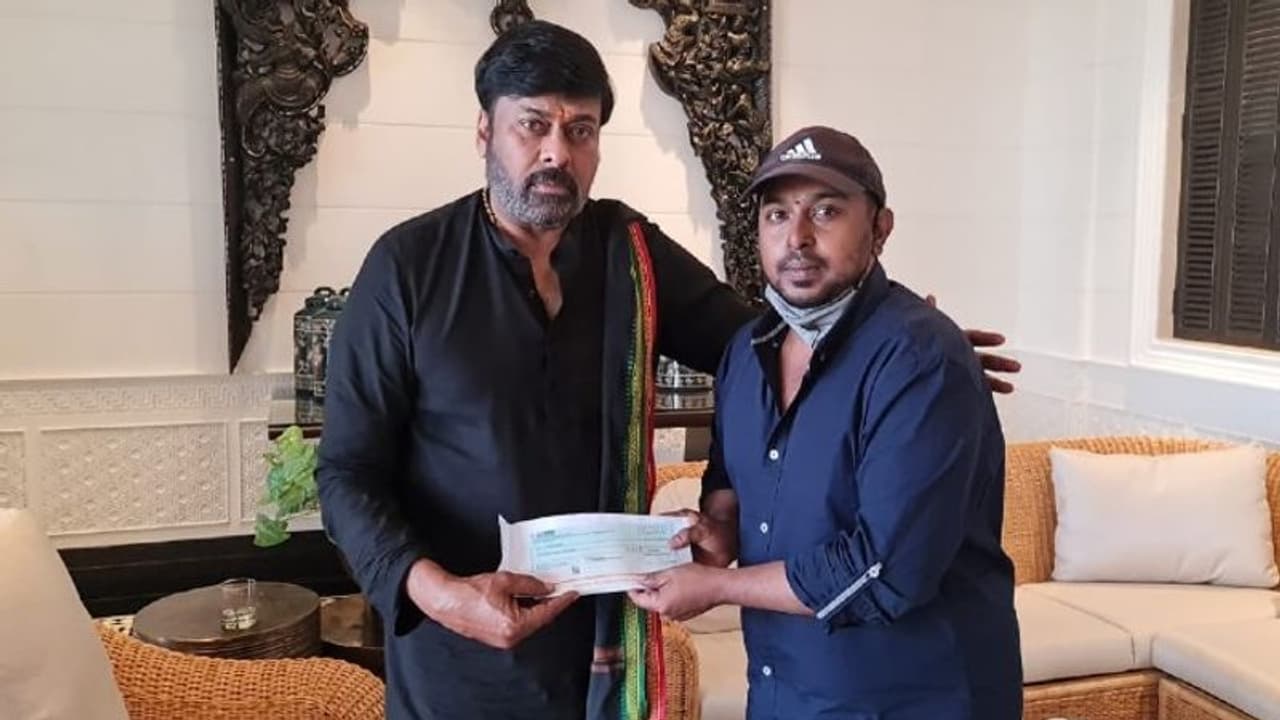 chiranjeevi: కరోనాతో పోరాడుతున్న శివశంకర్‌ మాస్టర్‌కి చిరంజీవి సాయం..