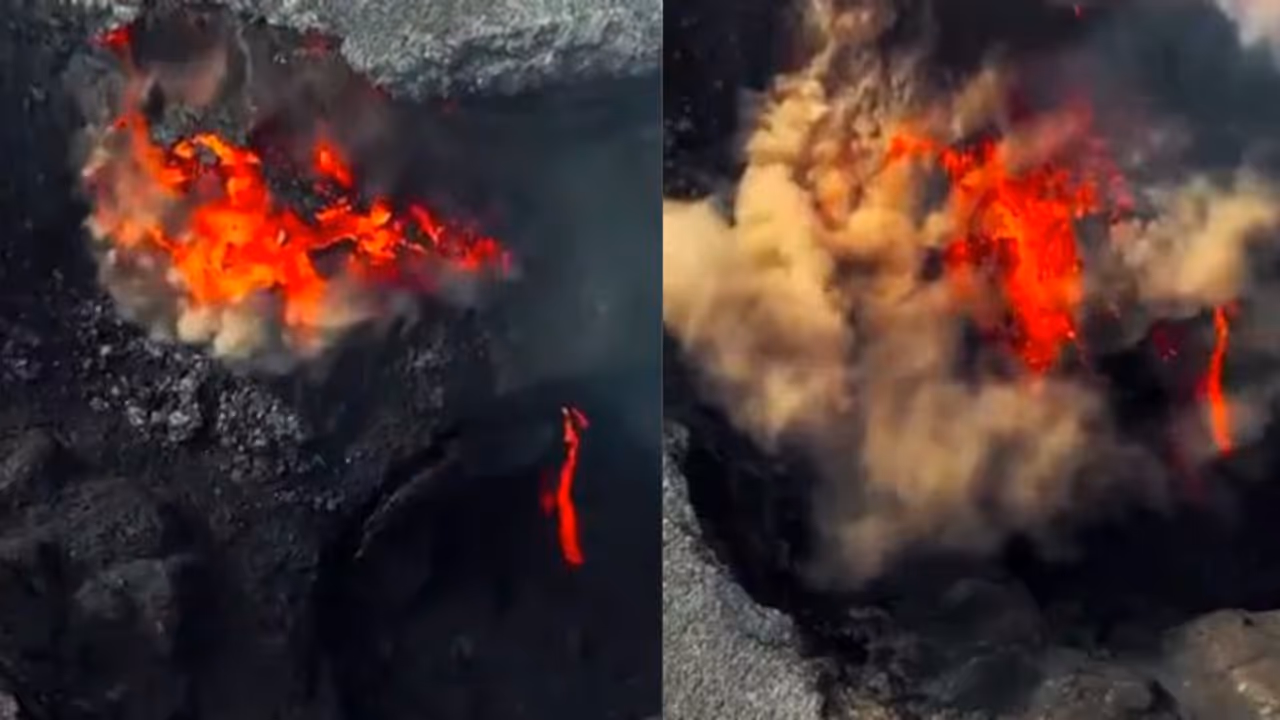 Shocking Video: आग के इस गोले का वीडियो सोशल मीडिया पर वायरल, जिसने भी सच जाना रह गया दंग Shocking Video: आग के इस गोले का वीडियो सोशल मीडिया पर वायरल, जिसने भी सच जाना रह गया दंग