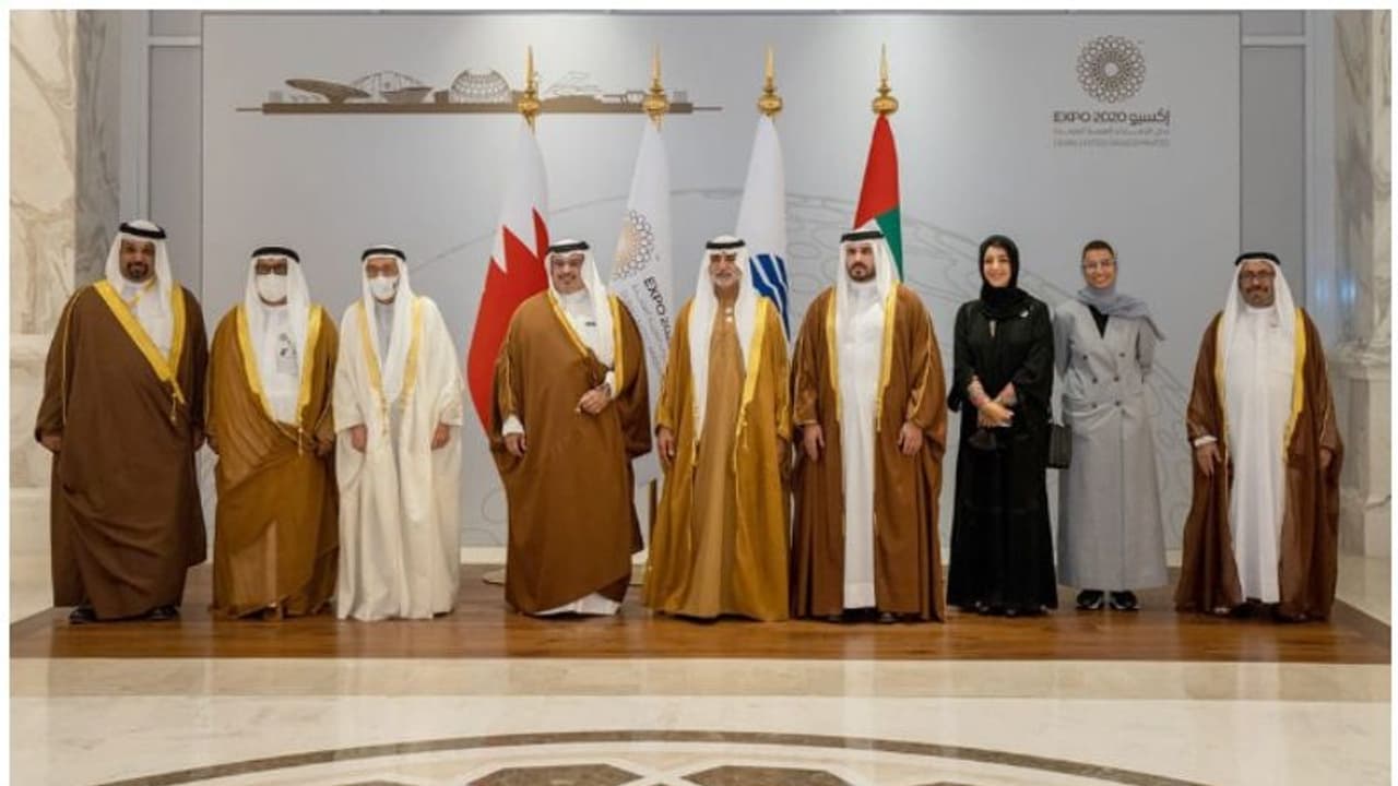 Expo 2020 : ബഹ്റൈൻ കിരീടാവകാശി എക്സ്പോ സന്ദർശിച്ചു Expo 2020 : ബഹ്റൈൻ കിരീടാവകാശി എക്സ്പോ സന്ദർശിച്ചു