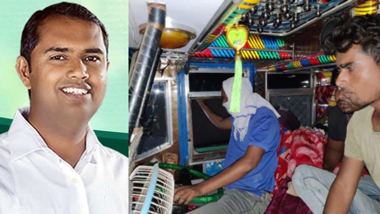 Maharashtra : കൈക്കൂലിക്കാരെ കുടുക്കാന്‍ ട്രെക്ക് ഡ്രൈവറായി എംഎല്‍എ; ഉദ്യോഗസ്ഥരുടെ പണിപോകും