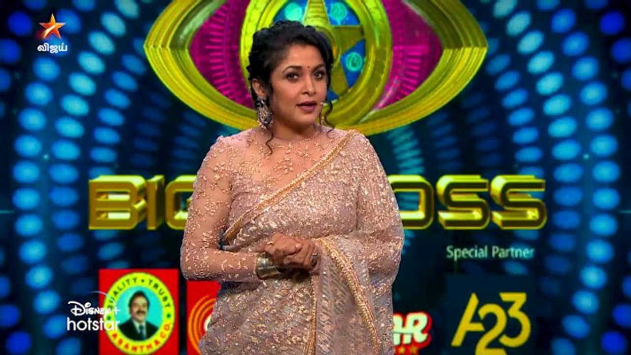 BB5| பிக் பாஸுக்கு பிறகு ட்வீட்டில் ட்ரெண்டான ரம்யா கிருஷ்ணன்; முந்தைய எபிசோடுகளை பார்த்திருக்க வேண்டும்.... BB5| பிக் பாஸுக்கு பிறகு ட்வீட்டில் ட்ரெண்டான ரம்யா கிருஷ்ணன்; முந்தைய எபிசோடுகளை பார்த்திருக்க வேண்டும்....