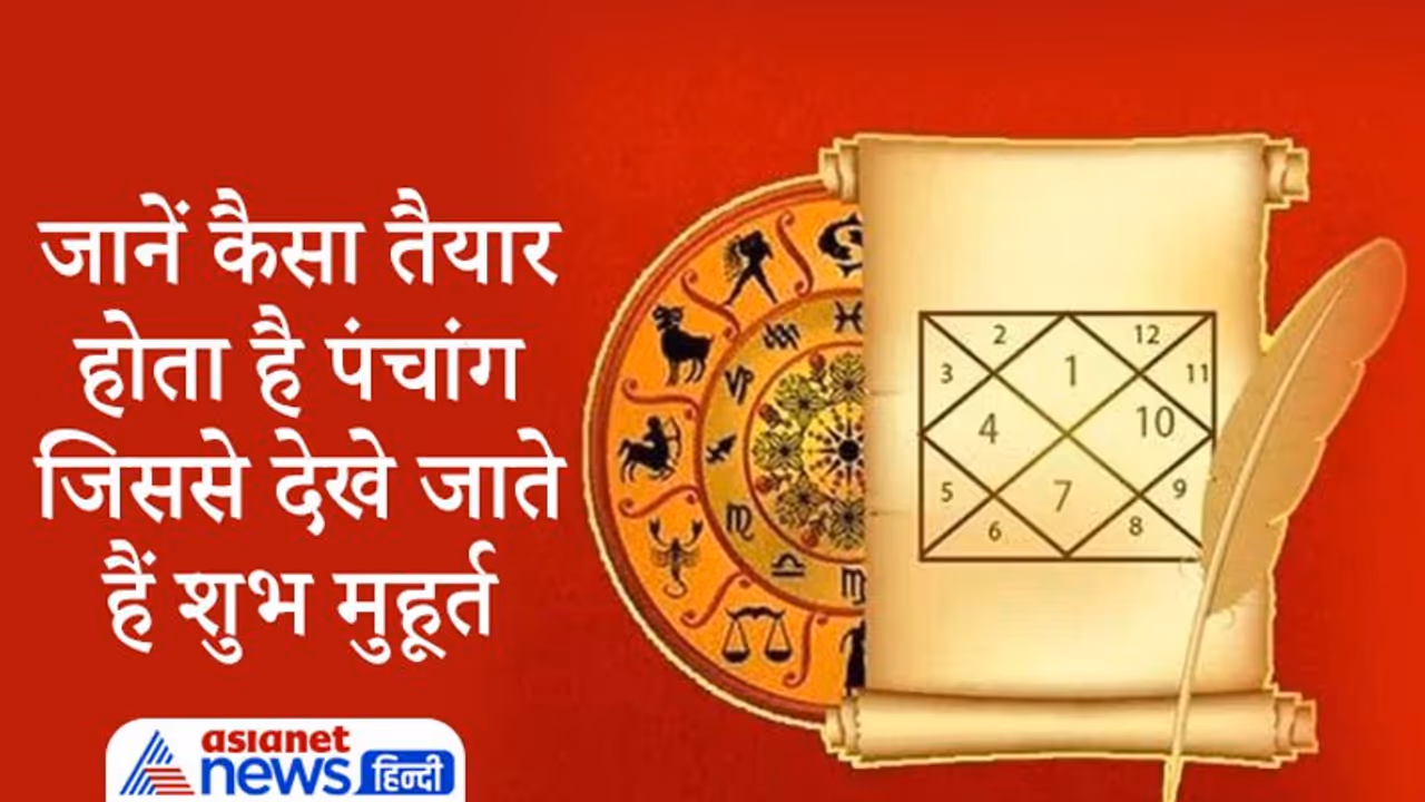 तिथि, वार, नक्षत्र सहित इन 5 से तैयार होता है पंचांग, इसी से देखे जाते हैं शुभ मुहूर्त तिथि, वार, नक्षत्र सहित इन 5 से तैयार होता है पंचांग, इसी से देखे जाते हैं शुभ मुहूर्त