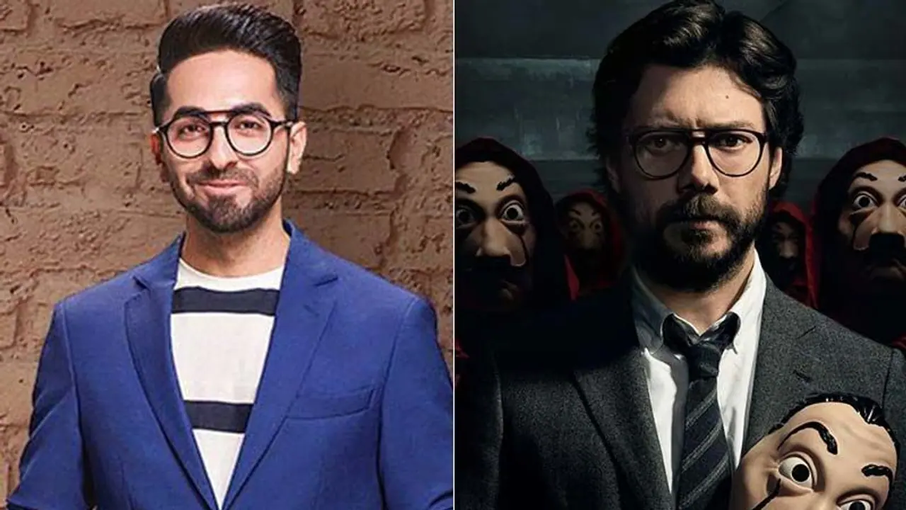 Money Heist: Ayushmann Khurrana turns desi Professor, dances on Bella Ciao Hindi version