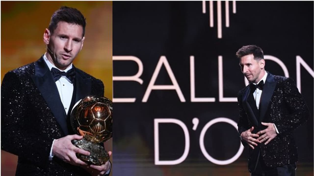 Ballon d’Or 2021: Lionel Messi wins record extending 7th title, Cristiano Ronaldo finishes 6th