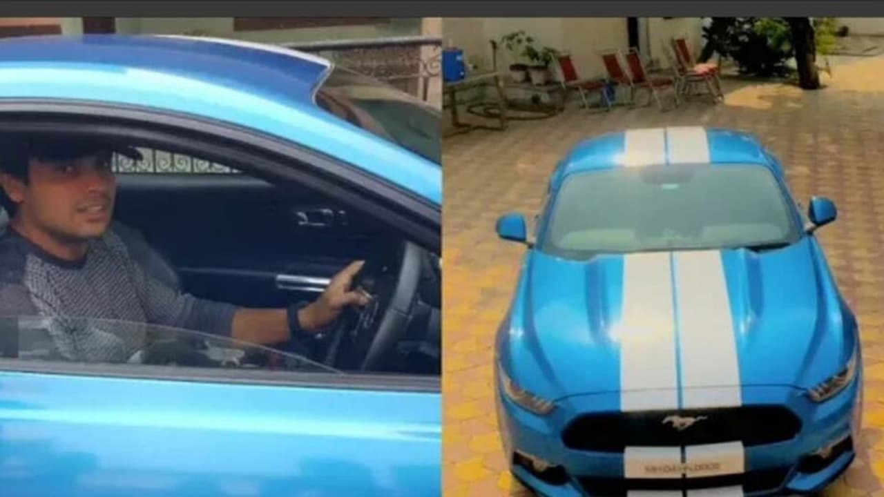 Neeraj Chopra 75 लाख रुपये की Ford Mustang Car ड्राइव करते दिखे, वीडियो हुआ वायरल, देखें जुदा अंदाज