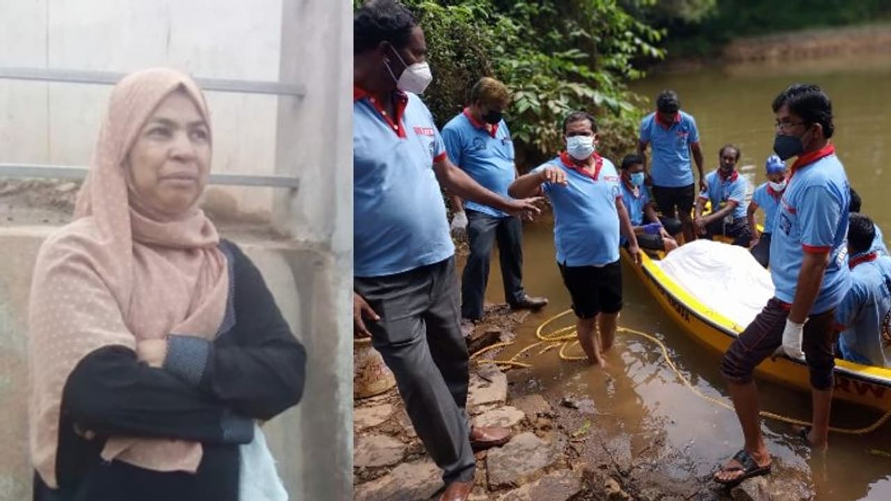 കോഴിക്കോട്ട് കാണാതായ വീട്ടമ്മയുടെ മൃതദേഹം പുഴയിൽ കണ്ടെത്തി കോഴിക്കോട്ട് കാണാതായ വീട്ടമ്മയുടെ മൃതദേഹം പുഴയിൽ കണ്ടെത്തി