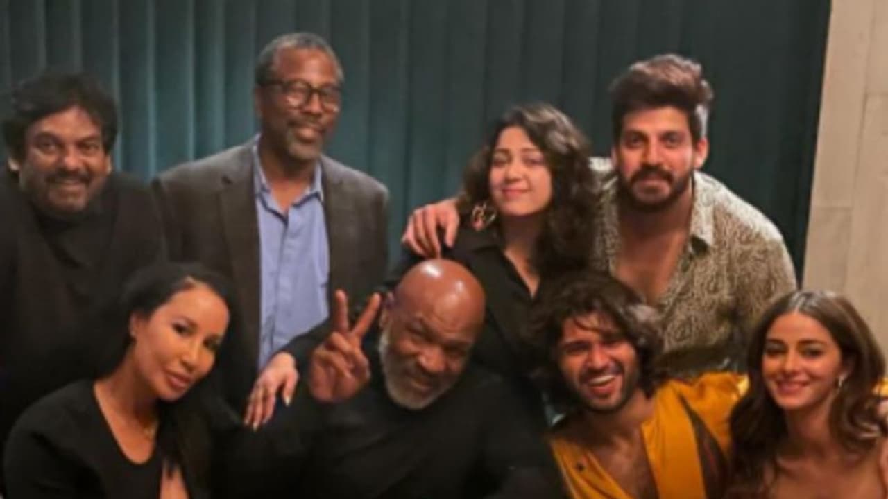 Liger : യുഎസില് 'ലൈഗര്' ഷൂട്ടിംഗ് പൂര്ത്തിയാക്കി മൈക്ക് ടൈസണ് Liger : യുഎസില് 'ലൈഗര്' ഷൂട്ടിംഗ് പൂര്ത്തിയാക്കി മൈക്ക് ടൈസണ്