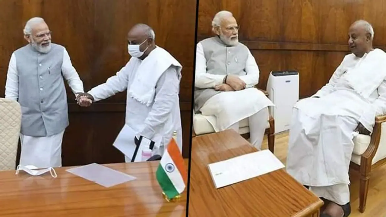 Deve Gowda PM Modi