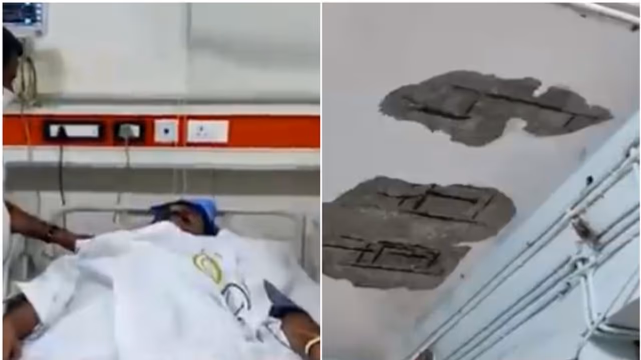 കൊച്ചി സർവകലാശാല ഉദ്യോഗസ്ഥൻ കണ്ണൂർ കോർപറേഷന്റെ മാലിന്യ സംസ്കരണം പഠിക്കാനെത്തി; സീലിംഗ് തലയിൽ വീണ് പരിക്ക് കൊച്ചി സർവകലാശാല ഉദ്യോഗസ്ഥൻ കണ്ണൂർ കോർപറേഷന്റെ മാലിന്യ സംസ്കരണം പഠിക്കാനെത്തി; സീലിംഗ് തലയിൽ വീണ് പരിക്ക്