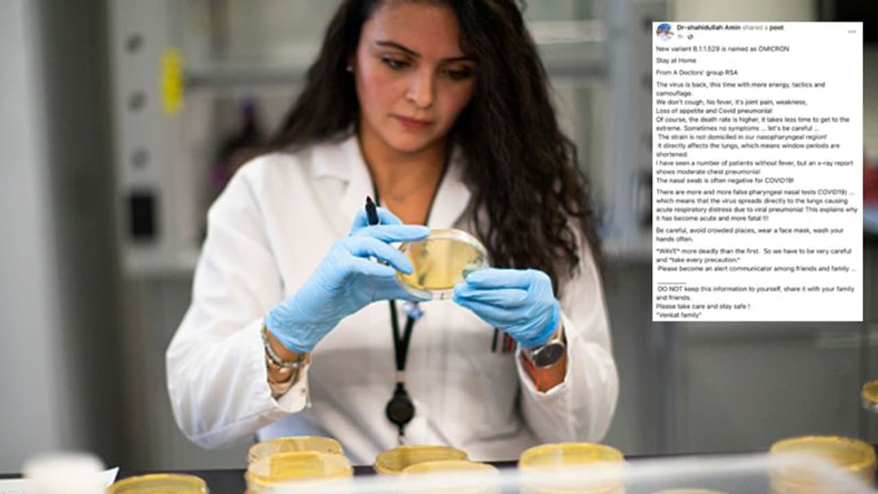 क्या RT PCR टेस्ट से भी Omicron का पता नहीं लग रहा? कोविड के नए Variant पर 5 बड़े झूठ वायरल क्या RT PCR टेस्ट से भी Omicron का पता नहीं लग रहा? कोविड के नए Variant पर 5 बड़े झूठ वायरल