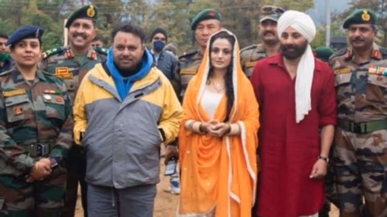 Gadar 2 first look: Ameesha Patel Sunny Deol reunite post 20 years Gadar 2 first look: Ameesha Patel Sunny Deol reunite post 20 years