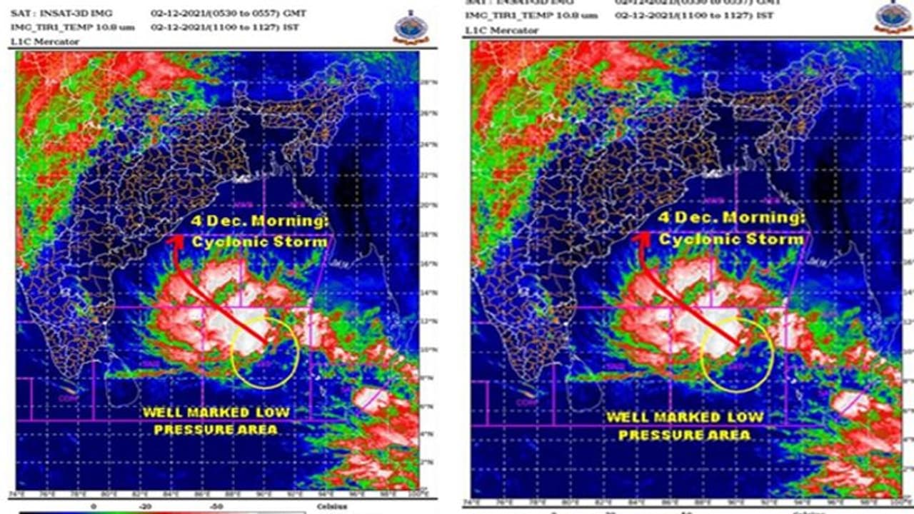 తుఫానుగా బలపడుతోన్న అల్పపీడనం... ఉత్తరాంధ్రకు పొంచి వున్న ముప్పు, శనివారం ఉగ్రరూపమే తుఫానుగా బలపడుతోన్న అల్పపీడనం... ఉత్తరాంధ్రకు పొంచి వున్న ముప్పు, శనివారం ఉగ్రరూపమే