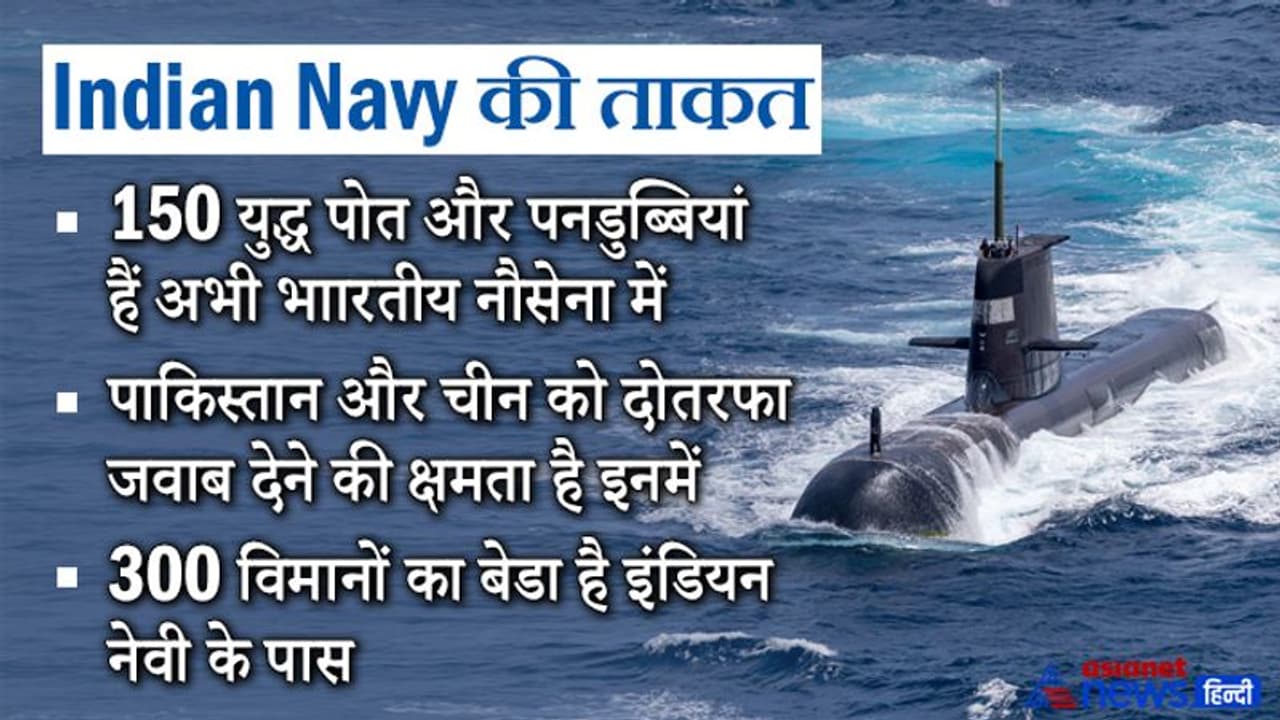 Indian Navy : देश में युद्धपोत और पनडुब्बियों की संख्या कितनी हो, नेवी चीफ ने दिया इस सवाल का जवाब... Indian Navy : देश में युद्धपोत और पनडुब्बियों की संख्या कितनी हो, नेवी चीफ ने दिया इस सवाल का जवाब...