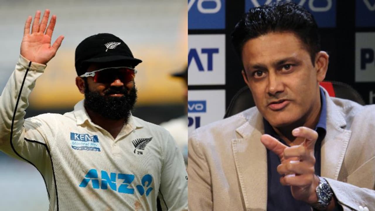 Ajaz Patel : 10/10 ! 'പെര്ഫെക്ട് 10 ക്ലബിലേക്ക് സ്വാഗതം'; അജാസ് പട്ടേലിന് അനില് കുംബ്ലെയുടെ അഭിനന്ദനം Ajaz Patel : 10/10 ! 'പെര്ഫെക്ട് 10 ക്ലബിലേക്ക് സ്വാഗതം'; അജാസ് പട്ടേലിന് അനില് കുംബ്ലെയുടെ അഭിനന്ദനം