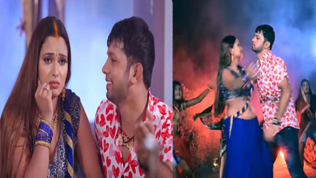 भोजपुरी गाना 'फरले बड़S तकियवा' ने मचाया गदर, Neelam Giri की बोल्ड अदाएं देख पागल हुए फैंस