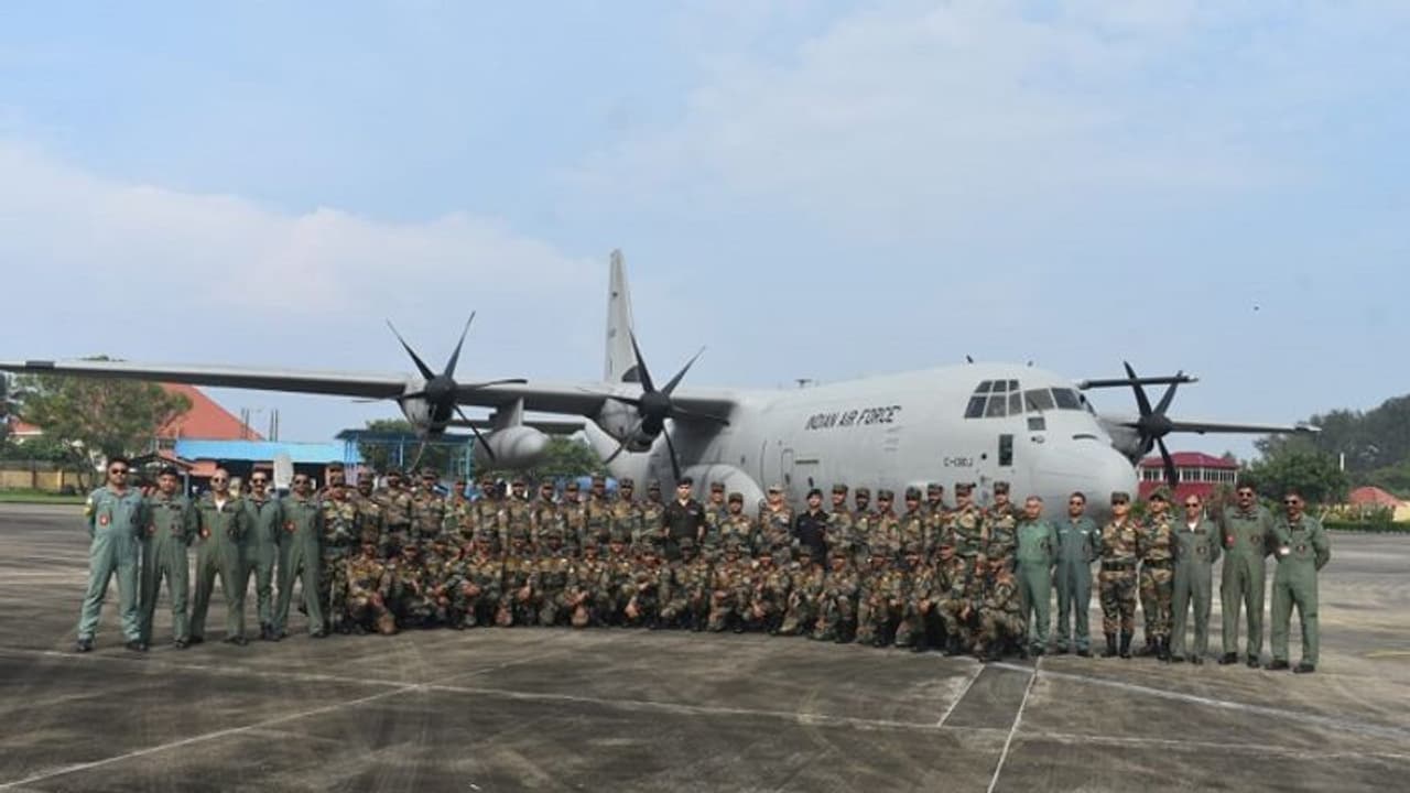 Indian Army contingent leaves for Maldives for joint military exercise Ekuverin Indian Army contingent leaves for Maldives for joint military exercise Ekuverin