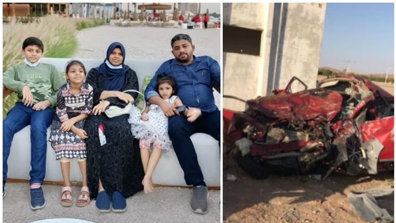 Saudi Accident : സൗദി വാഹനാപകടം: മലയാളി കുടുംബത്തിലെ എല്ലാവരുടെയും മൃതദേഹങ്ങൾ നാട്ടിലെത്തിക്കും