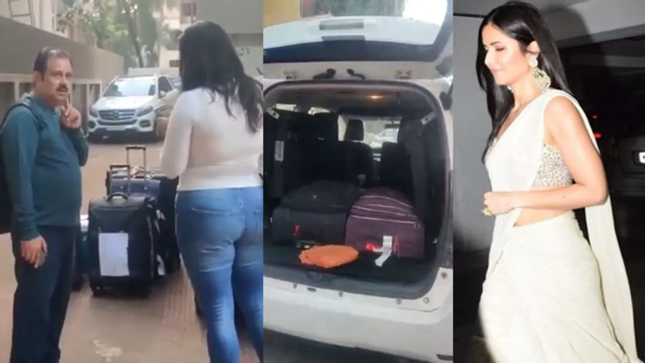 Vicky Kaushal Katrina Kaif Wedding: शादी के लिए रवाना होने की तैयारी में दुल्हन के घरवाले, Video Vicky Kaushal Katrina Kaif Wedding: शादी के लिए रवाना होने की तैयारी में दुल्हन के घरवाले, Video