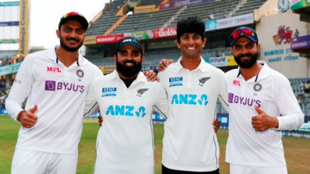 ಭಾರತ ಕಿವೀಸ್‌ ಬೆಂಗಳೂರು ಟೆಸ್ಟ್‌ ಟಿಕೆಟ್‌ ಸೇಲ್‌ ಶುರು; ಕನಿಷ್ಠ ಟಿಕೆಟ್ ಬೆಲೆ ಎಷ್ಟು? ಎಲ್ಲಿ ಟಿಕೆಟ್ ಖರೀದಿಸೋದು?