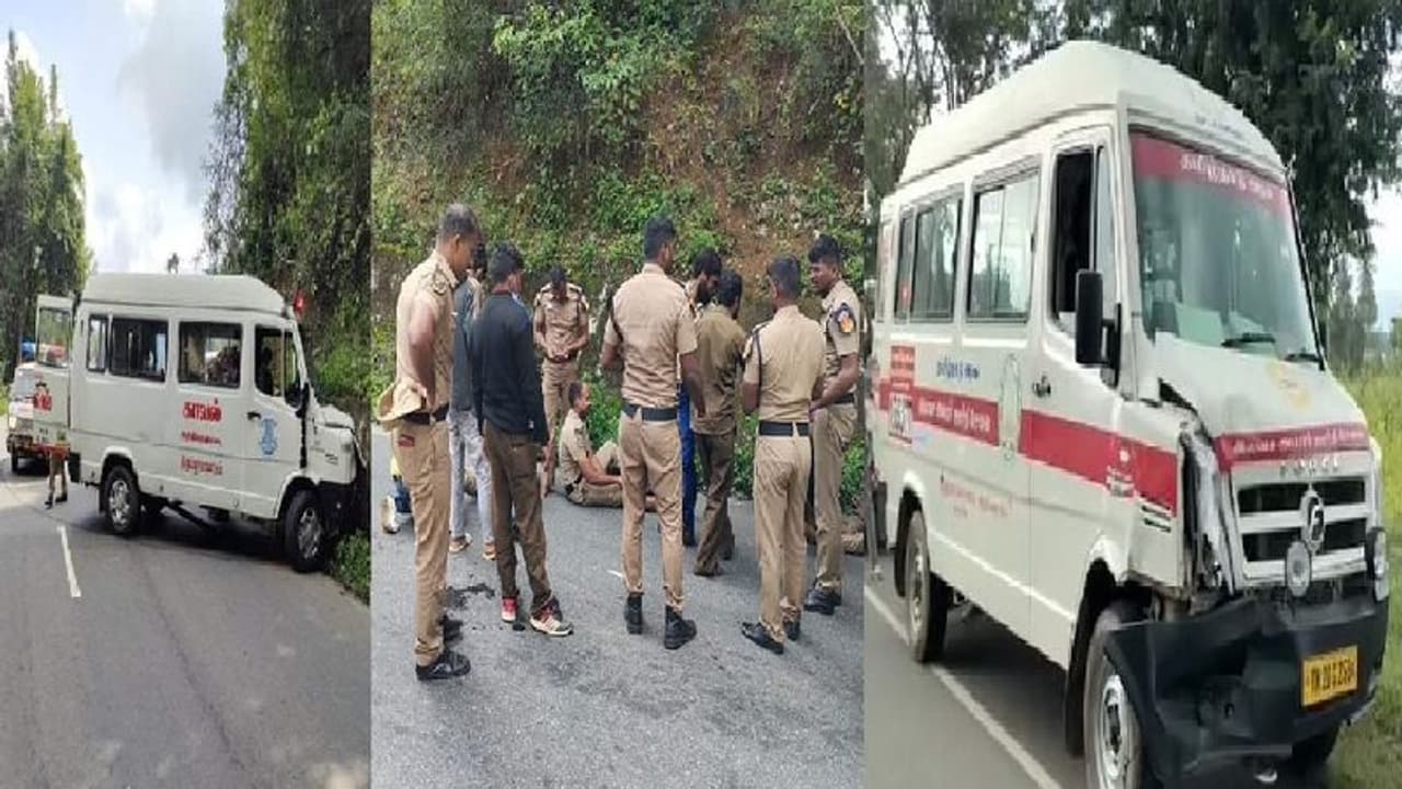 Ambulance accident:வீரர்களின் உடல்களை கொண்டு சென்ற வாகனங்கள் அடுத்தடுத்து விபத்து..செல்லும் வழியில் பரபரப்பு!! Ambulance accident:வீரர்களின் உடல்களை கொண்டு சென்ற வாகனங்கள் அடுத்தடுத்து விபத்து..செல்லும் வழியில் பரபரப்பு!!