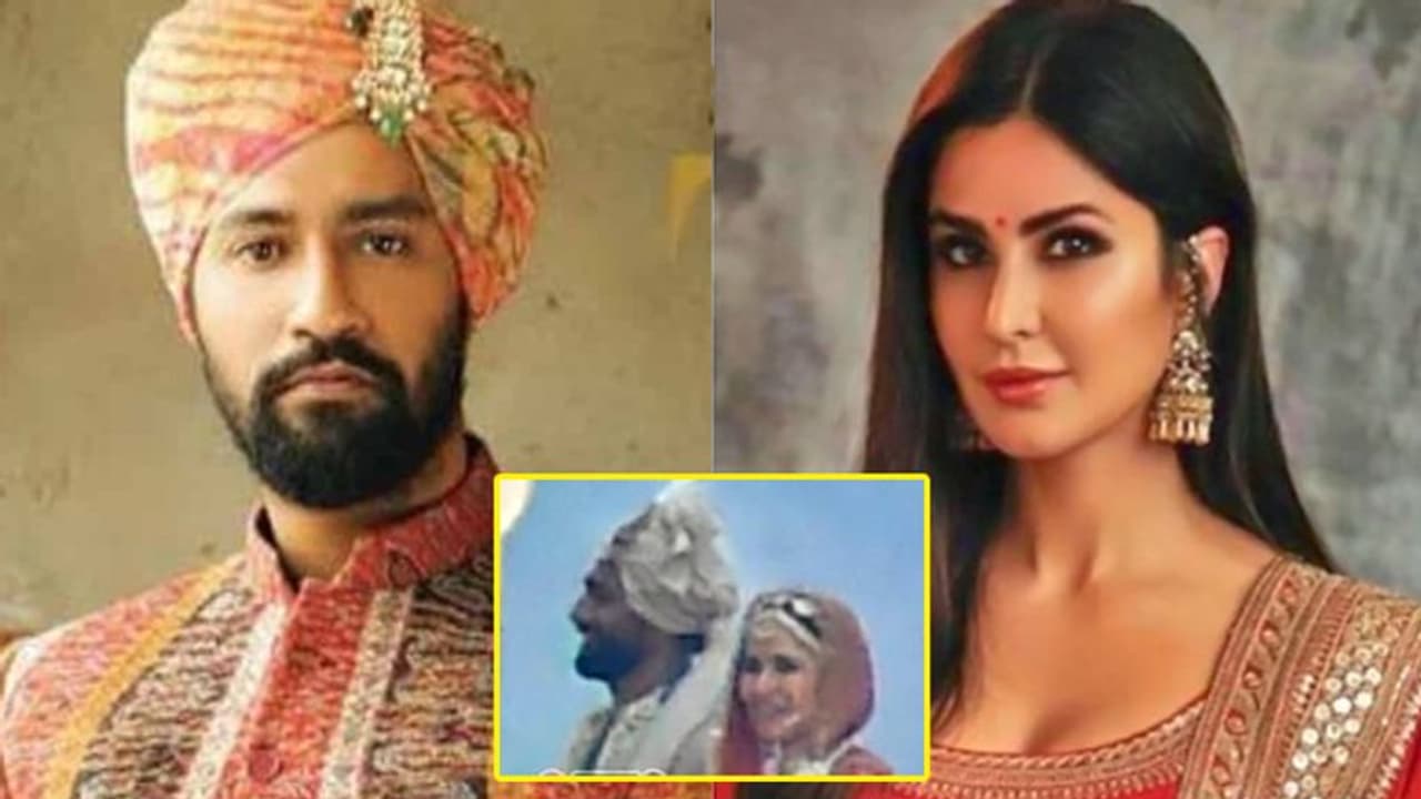 First Photo: सामने आई Katrina Kaif और Vicky Kaushal की शादी की पहली झलक, दुल्हन ने पहना पिंक लहंगा First Photo: सामने आई Katrina Kaif और Vicky Kaushal की शादी की पहली झलक, दुल्हन ने पहना पिंक लहंगा