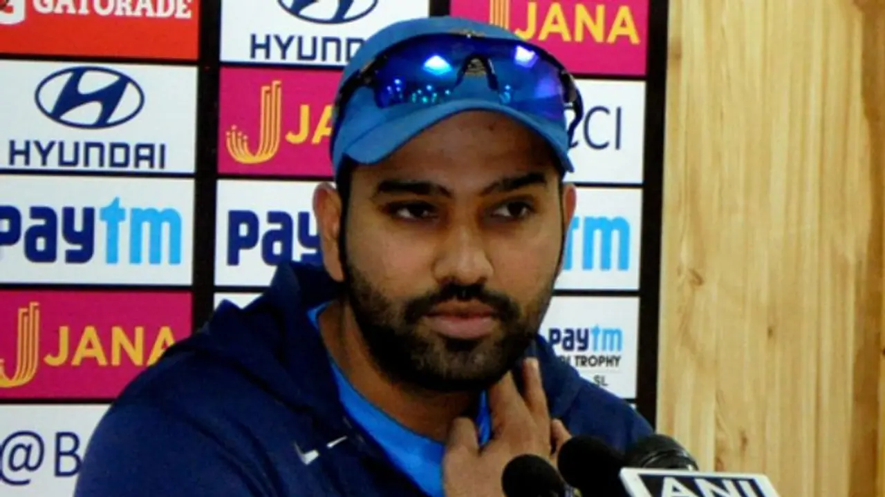 Rohit Sharma 1st Interview as a ODI Captain: "भारत के लिए क्रिकेट खेलते हैं तो हमेशा आप पर काफी दबाव रहता है" Rohit Sharma 1st Interview as a ODI Captain: "भारत के लिए क्रिकेट खेलते हैं तो हमेशा आप पर काफी दबाव रहता है"