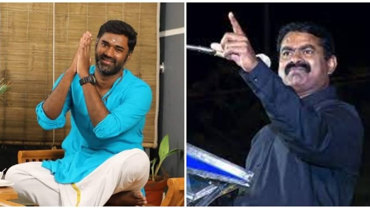 Maridhas arrest | கடுமையாக எதிர்க்கிறேன்..! தம்பி மாரிதாஸை கைது செய்வதா..? கொந்தளிக்கும் சீமான்..! Maridhas arrest | கடுமையாக எதிர்க்கிறேன்..! தம்பி மாரிதாஸை கைது செய்வதா..? கொந்தளிக்கும் சீமான்..!